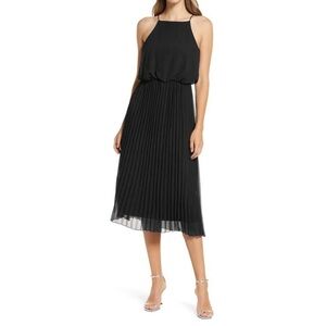 Sam Edelman Black Midi Dress